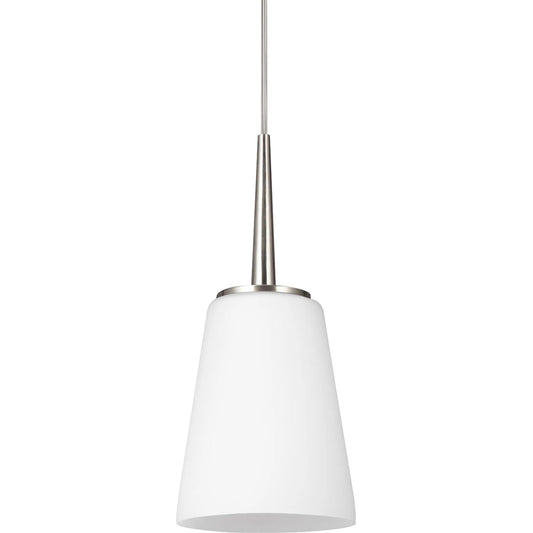 Driscoll One Light Mini-Pendant by Visual Comfort & Co.. Made from steel in a unique style.