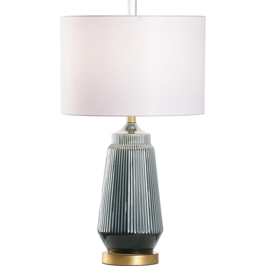 Penelope Lamp by Wildwood in blue. Made from unique in a unique style.