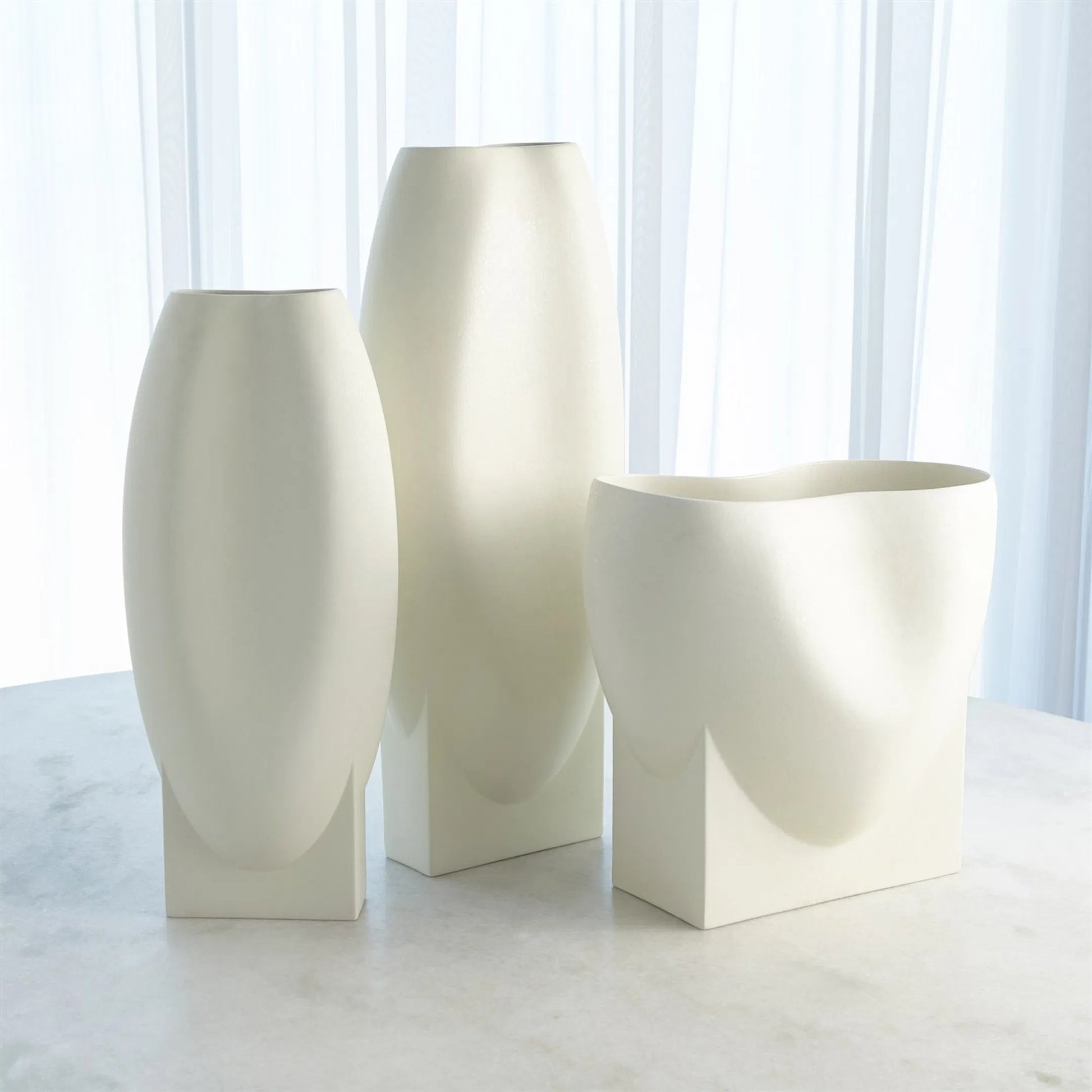 Orpheus Vase by Global Views. Made from unique in a modern style.