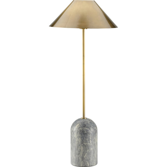 Paxton Lamp by Wildwood in gray, gold. Made from unique in a unique style.