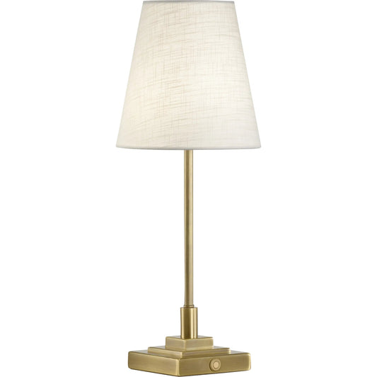 Anderson Rechargeable Lamp by Wildwood in gold. Made from unique in a unique style.