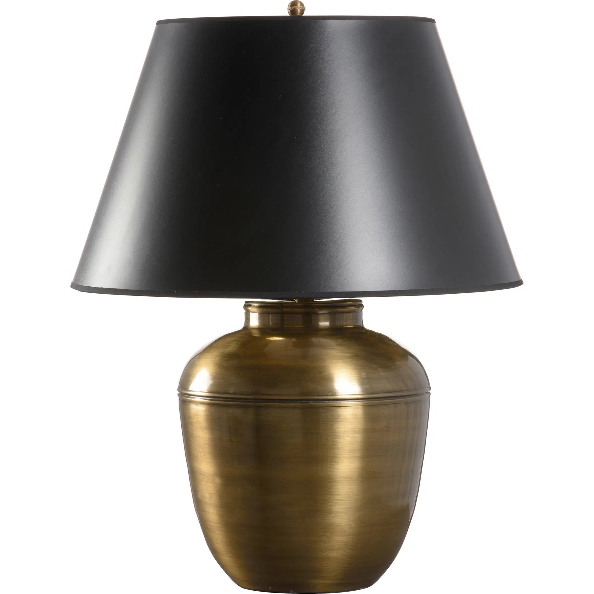 Vaughan Lamp by Wildwood in gold, silver and antique brass, nickel. Made from unique in a unique style.