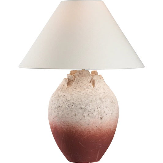 Pigna Lamp by Wildwood in etruscan to ruggine. Made from unique in a unique style.