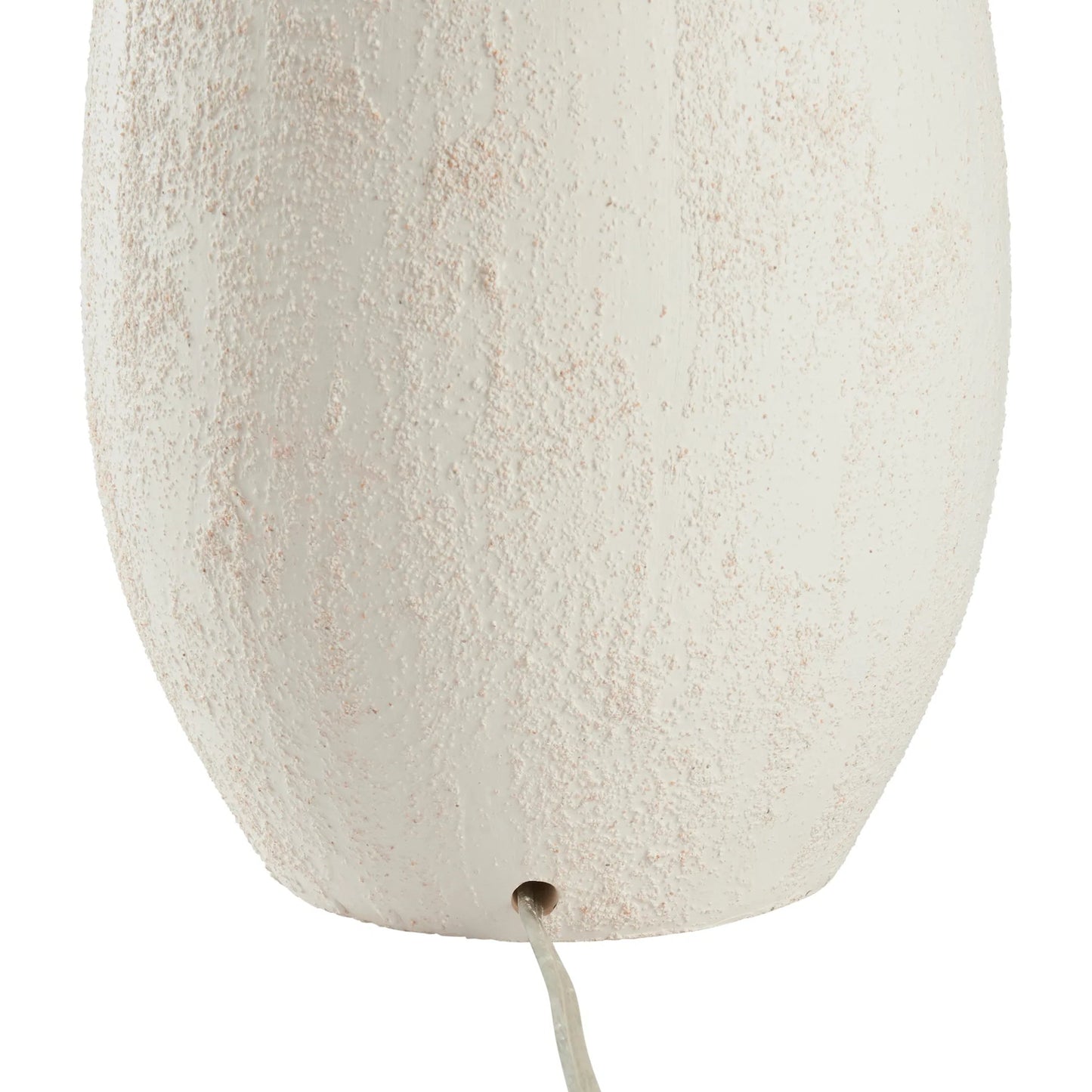 003 SI-2387892 | Closeup | Agazio Lamp by Wildwood in bianco sabbiato. Made from unique in a transitional style.