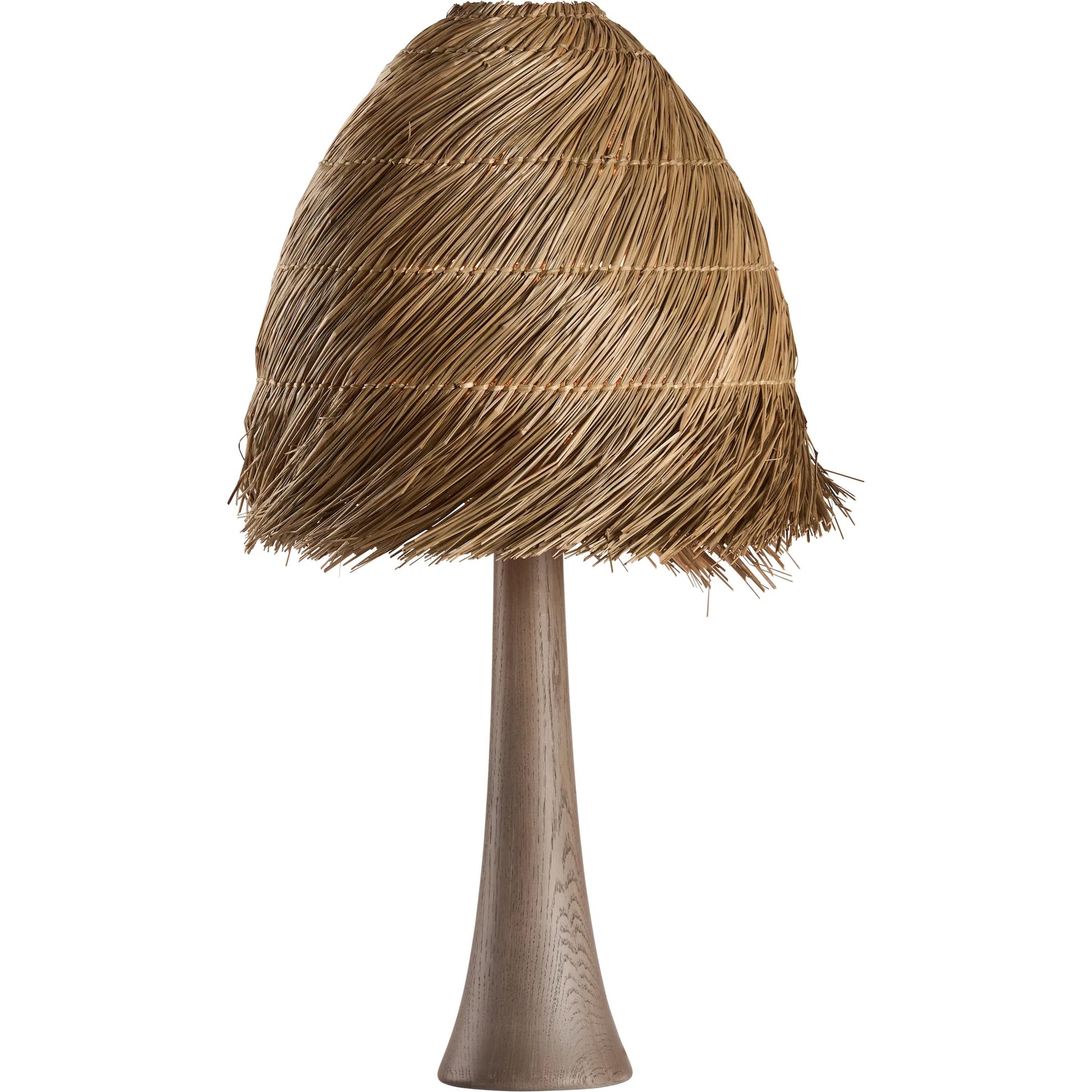 Tulum Table Lamp by Wildwood in natural, gray. Made from unique in a rustic style.