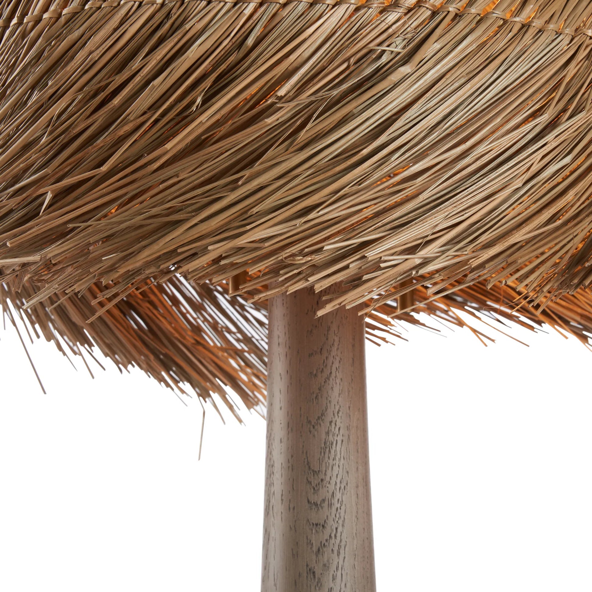 Tulum Table Lamp by Wildwood in natural, gray. Made from unique in a rustic style.