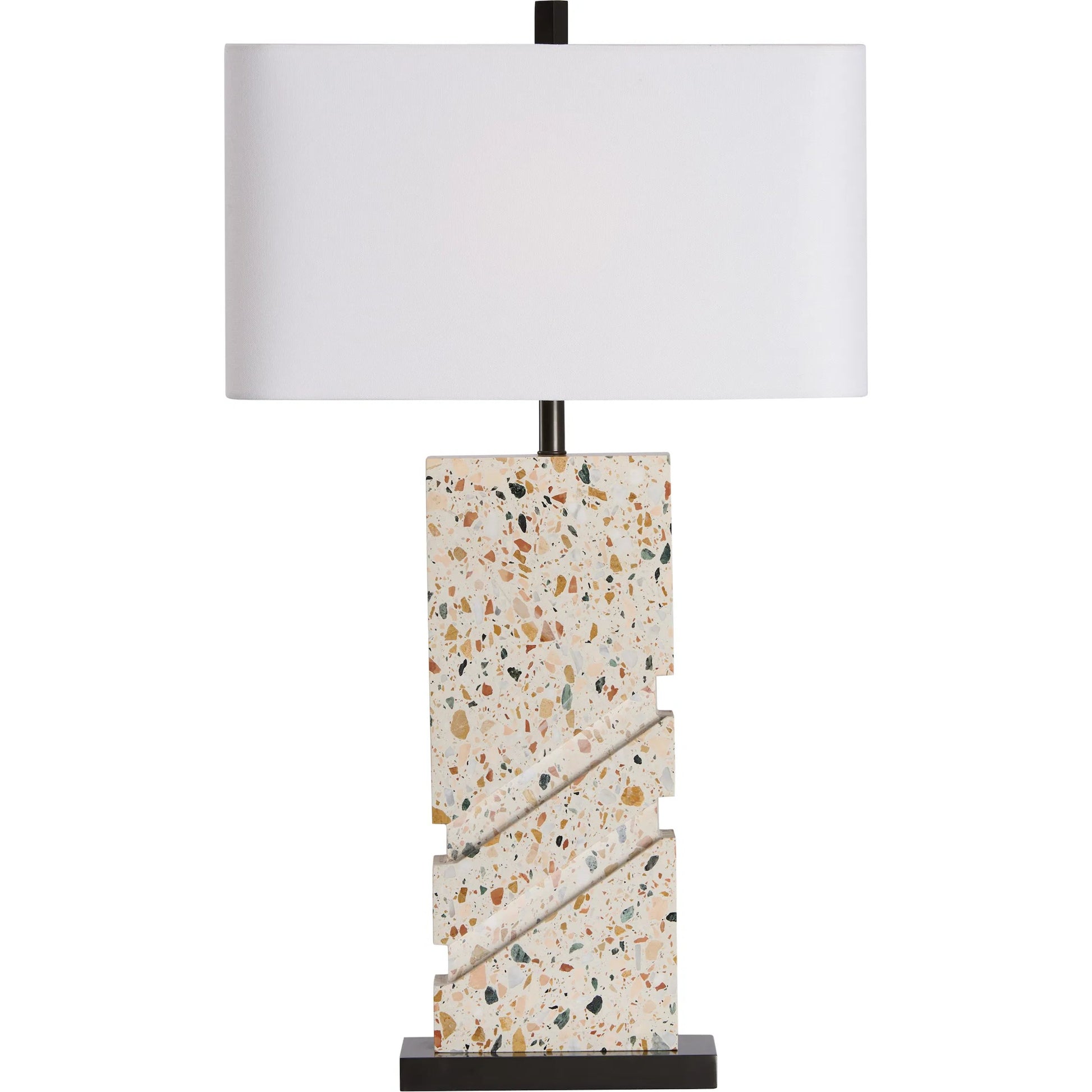 Chandra Lamp by Wildwood in terrazzo. Made from unique in a eclectic & global style.