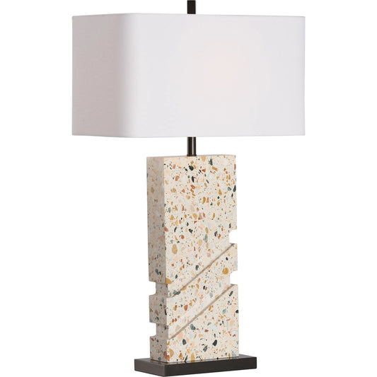 Chandra Lamp by Wildwood in terrazzo. Made from unique in a unique style.
