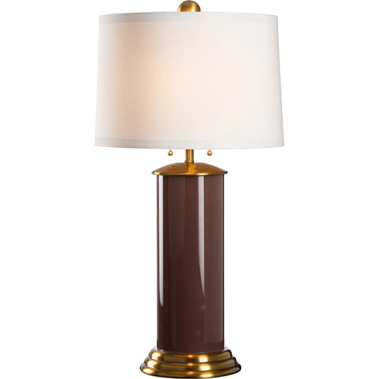 Savannah Lamp by Wildwood in brown, gold. Made from unique in a unique style.