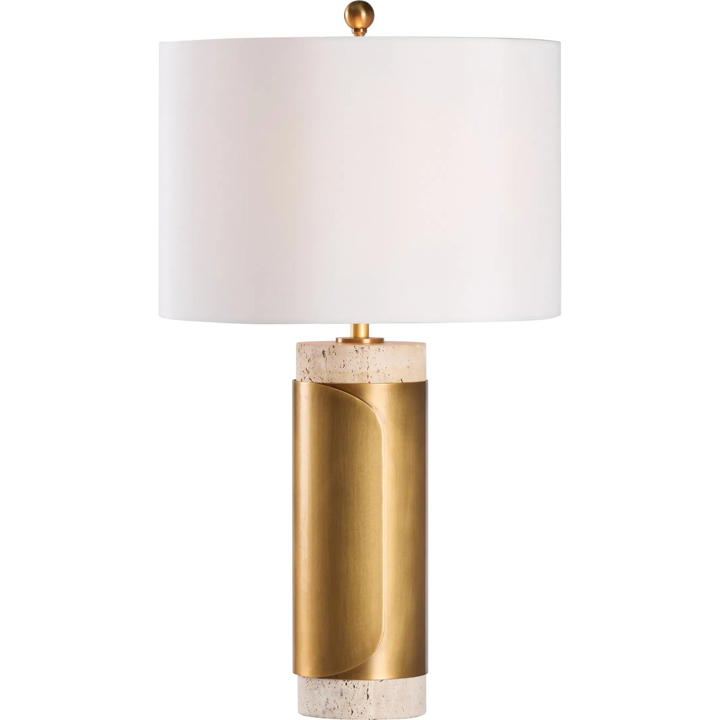006 SI-2387926 | Primary Silo | Bridgeport Lamp by Wildwood in natural white, antique. Made from unique in a modern style.