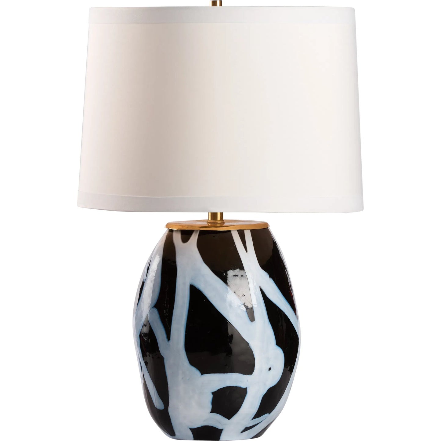 002 SI-2387977 | Additional Silo | Gretchen Lamp by Wildwood in black, white. Made from unique in a eclectic & global style.