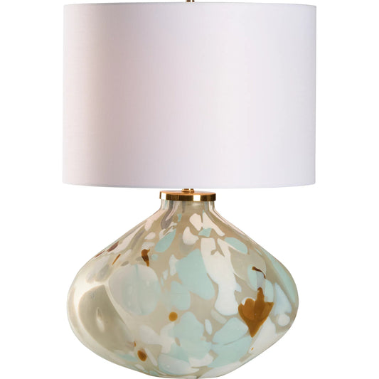 Finnegan Lamp by Wildwood in frosted glass. Made from unique in a unique style.