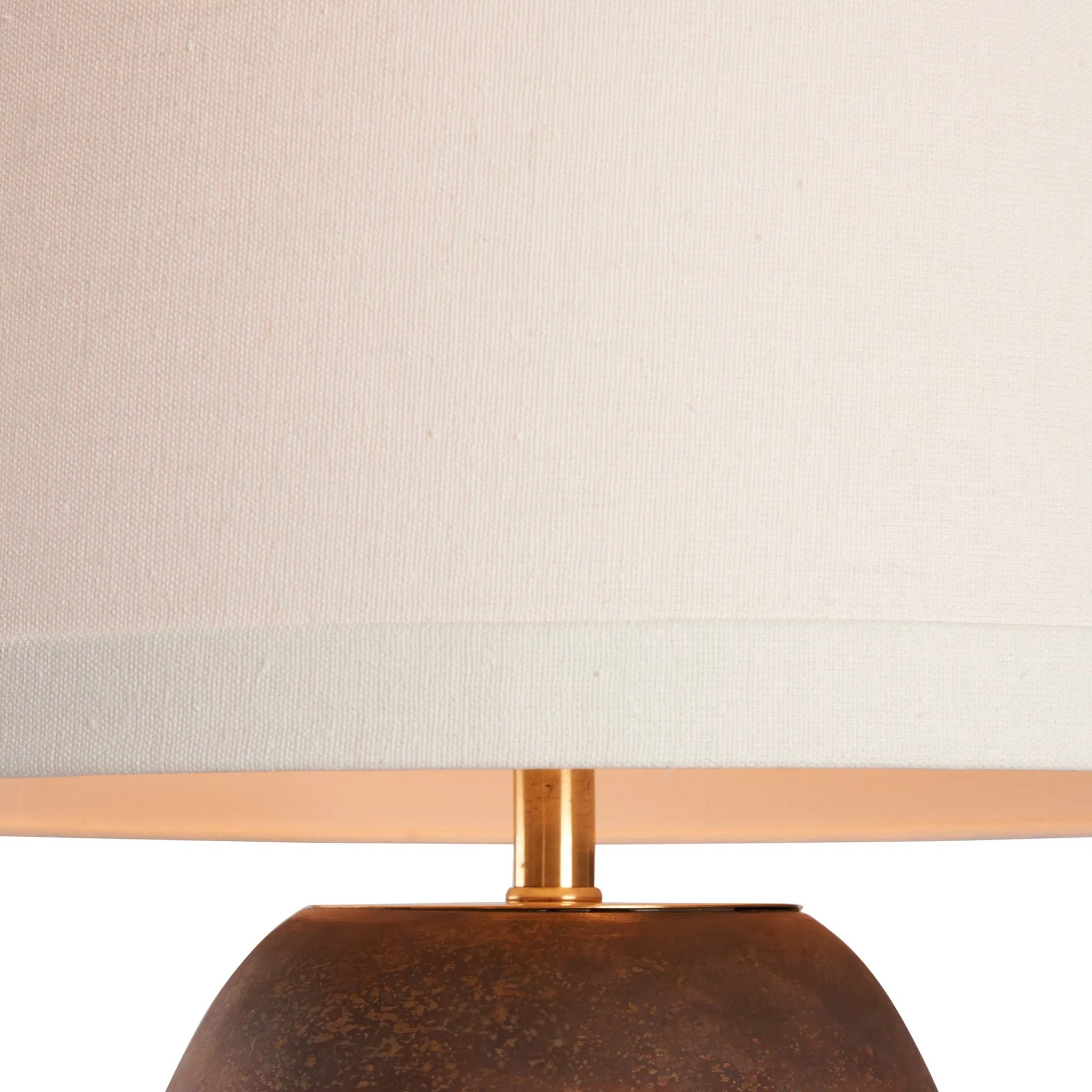 Gardner Lamp by Wildwood in brown. Made from unique in a modern style.