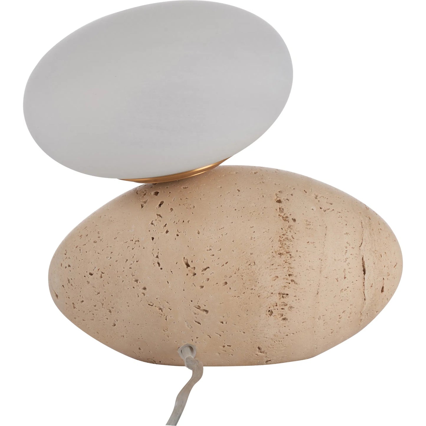 007 SI-2387909 | Additional Silo | Aruna Lamp by Wildwood in travertine. Made from unique in a modern style.