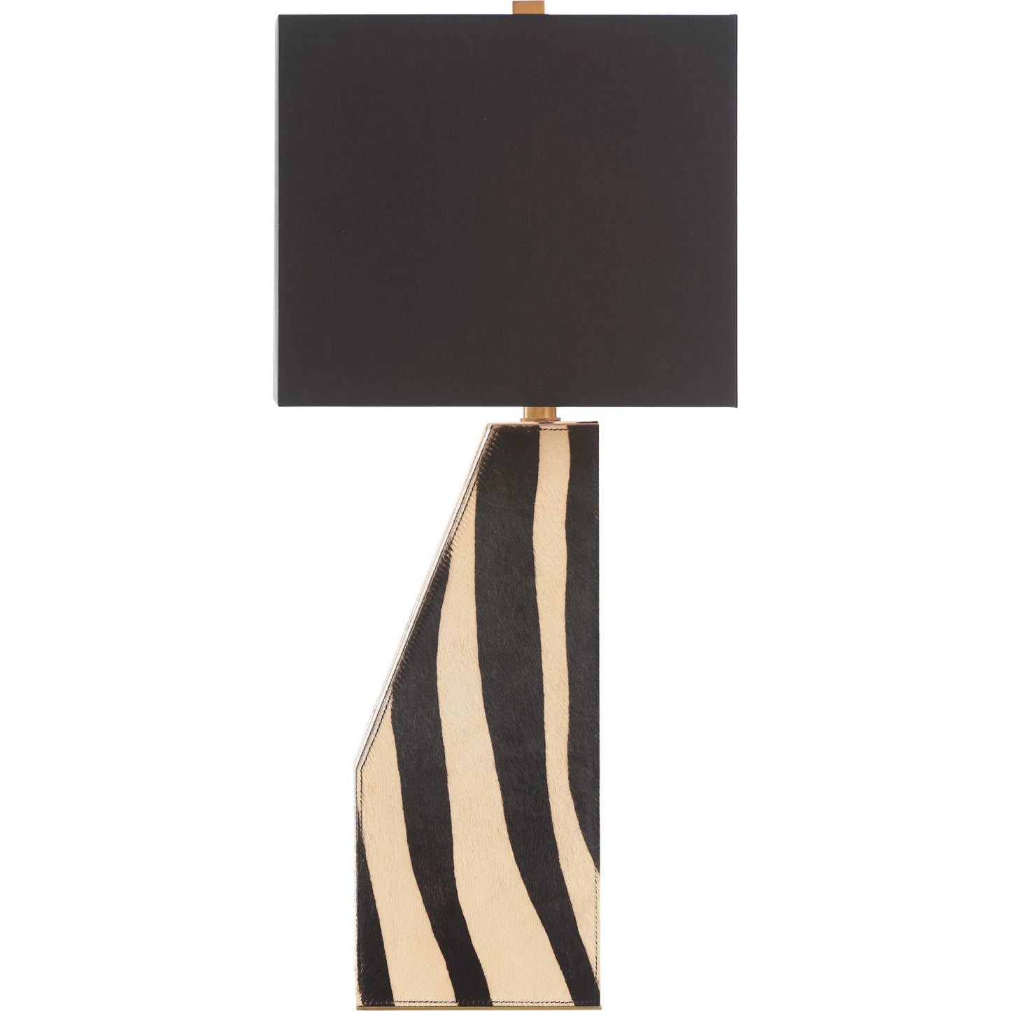 026 SI-2534065 | Additional Silo | Safari Lamp by Wildwood in black, white, cream and black, white zebra print. Made from unique in a unique style.