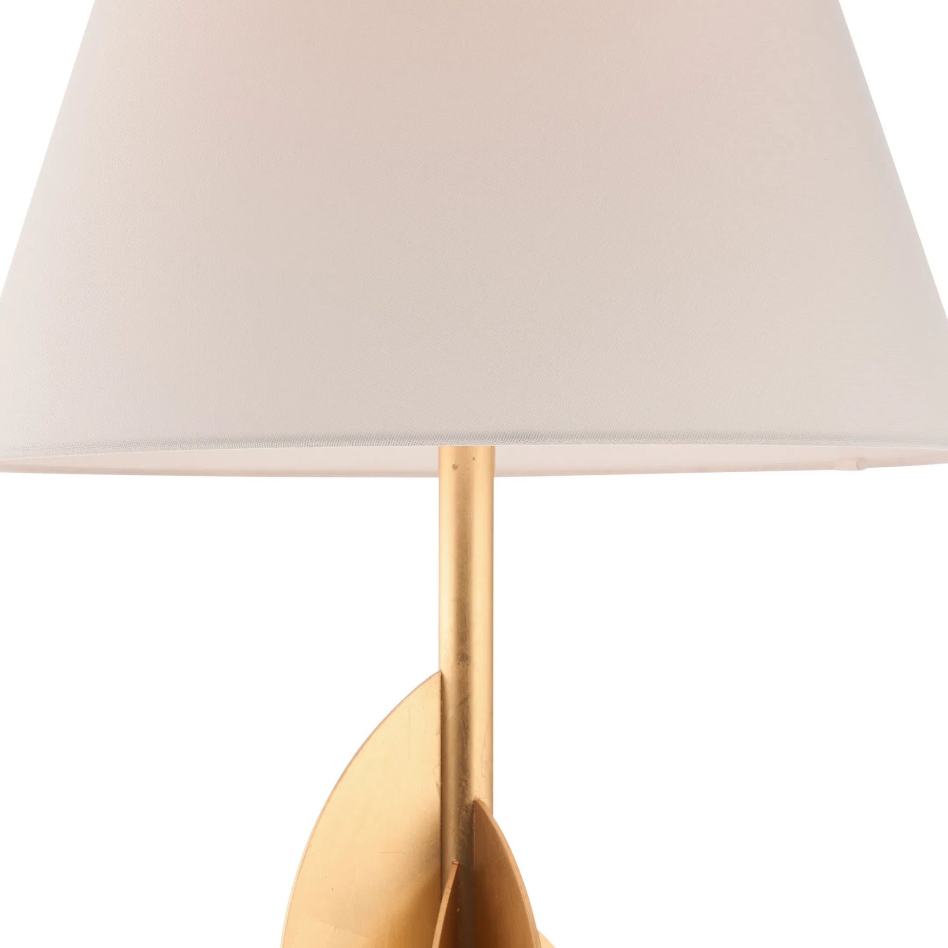 Avalon Floor Lamp by Wildwood in gold leaf. Made from unique in a unique style.