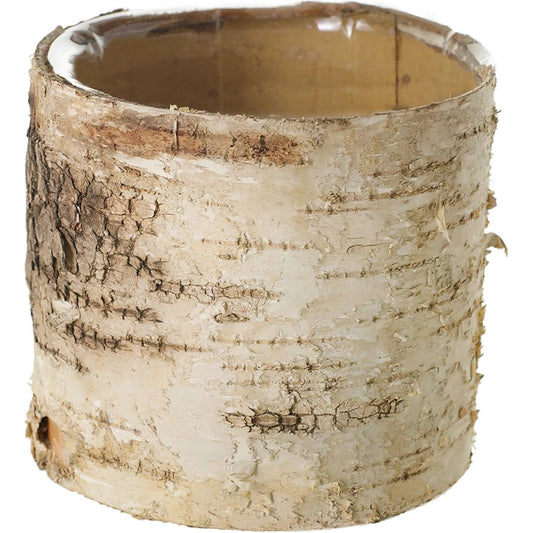 Birch Cylinder by Accent Decor in natural. Made from wood in a rustic style.