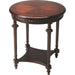Hellinger Plantation Cherry Lamp Table by Butler Specialty Company. Made from rubberwood solids, mdf, cherry veneer in a traditional style.