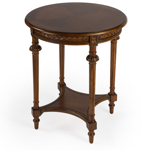Hellinger Plantation Cherry Lamp Table by Butler Specialty Company. Made from rubberwood solids, mdf, cherry veneer in a traditional style.