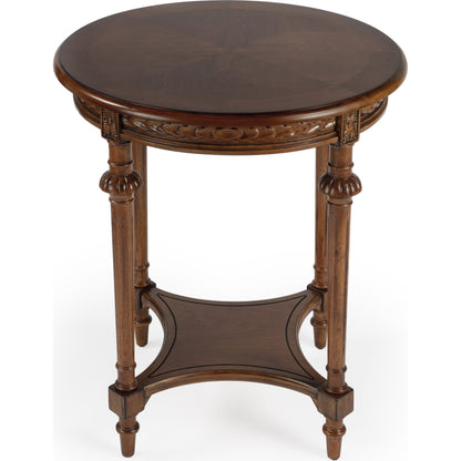 Hellinger Plantation Cherry Lamp Table by Butler Specialty Company. Made from rubberwood solids, mdf, cherry veneer in a traditional style.