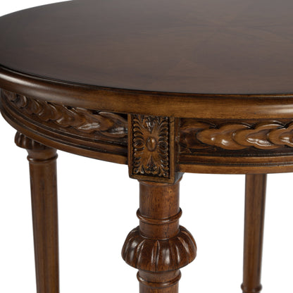 Hellinger Plantation Cherry Lamp Table by Butler Specialty Company. Made from rubberwood solids, mdf, cherry veneer in a traditional style.