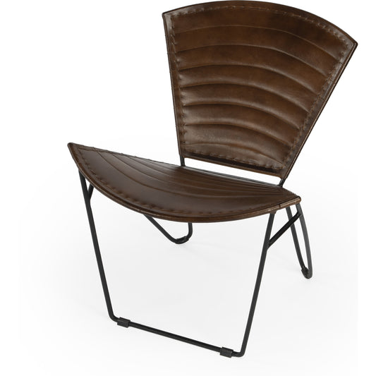 Felix Accent Chair by Butler Specialty Company in leather. Made from unique in a modern style.