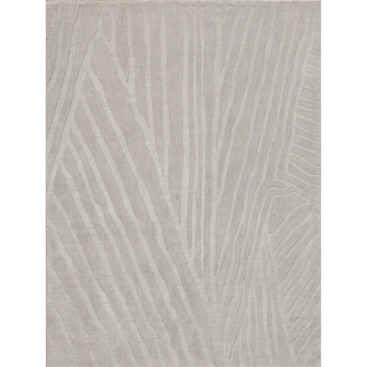 001 SI-2138110,SI-2138111,SI-2138112,SI-2138113,SI-2138114,SI-2293874 | Primary Silo | Tempo 6189 Rug by Exquisite Rugs in light silver. Made from new zealand wool in a unique style.