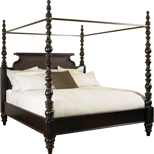 Sovereign Poster Bed by Tommy Bahama Home in tamarind. Made from unique in a traditional style.