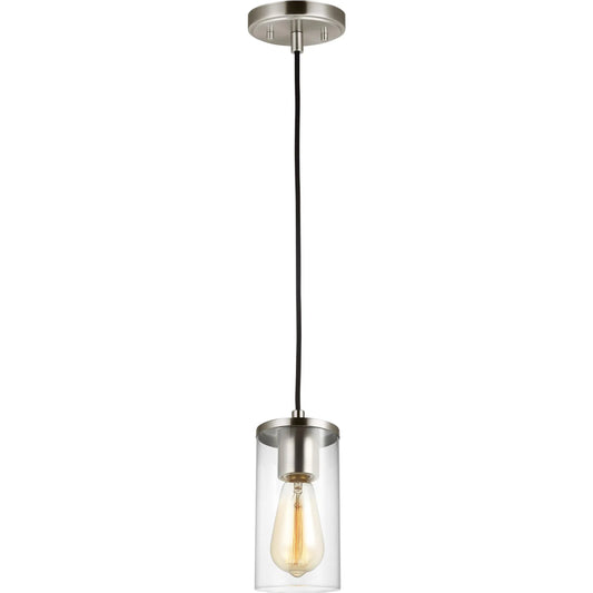 Zire One Light Mini-Pendant by Visual Comfort & Co.. Made from steel in a unique style.