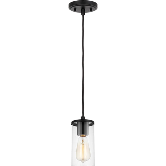 Zire One Light Mini-Pendant by Visual Comfort & Co.. Made from steel in a unique style.