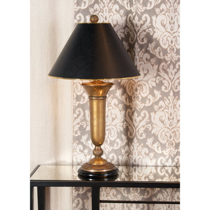 Cedric Lamp by Wildwood. Made from brass in a traditional style.