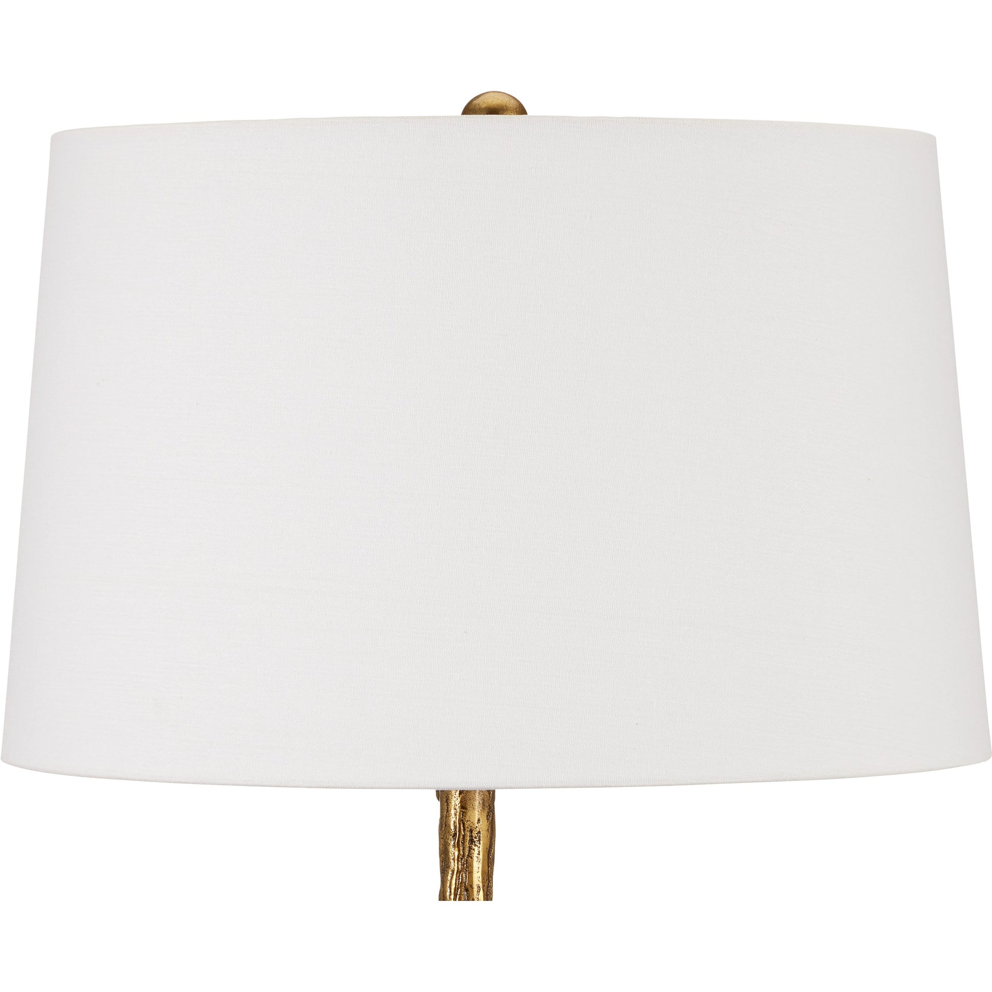 Piaf Floor Lamp by Currey and Company. Made from cast aluminum in a modern style.