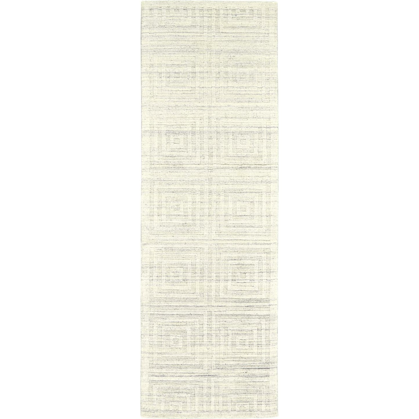 044 SI-1753072 | Primary Silo | Gramercy Geometric Rug - 6326F by Feizy in ivory. Made from viscose in a unique style.