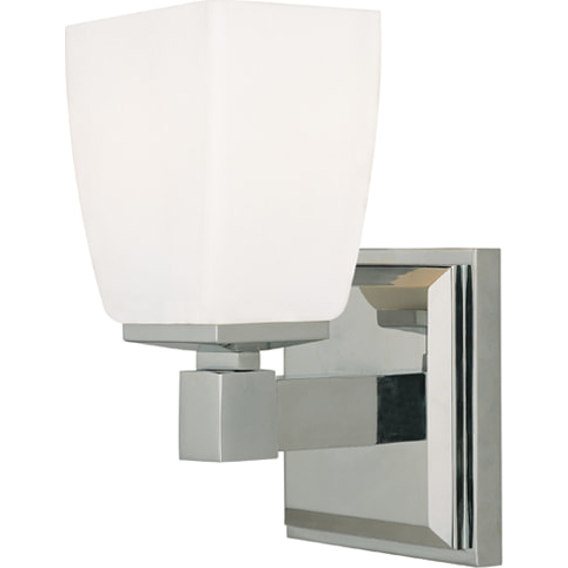 Soho Bath Bracket by Hudson Valley in polished chrome. Made from steel in a modern style.