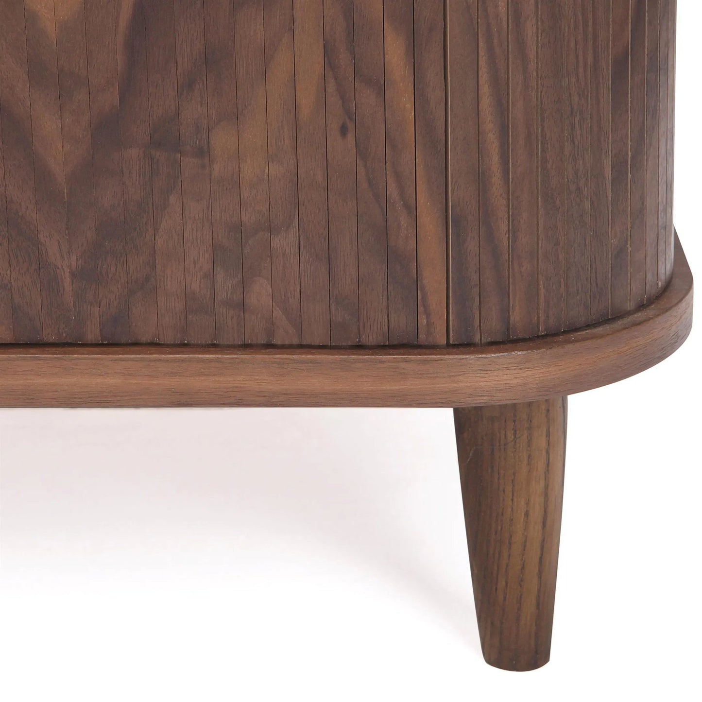 027 SI-2446301 | Closeup | Orleans Wine Cabinet by Global Views in walnut veneer. Made from walnut wood, engineered wood, wood in a traditional style.