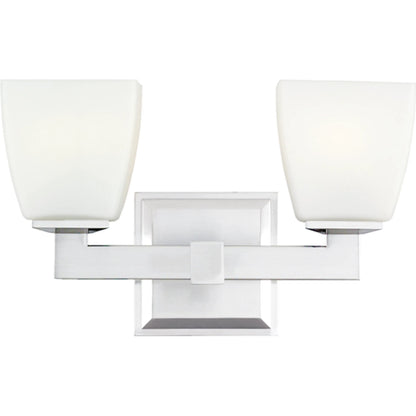 Soho Bath Bracket by Hudson Valley in polished chrome. Made from steel in a modern style.