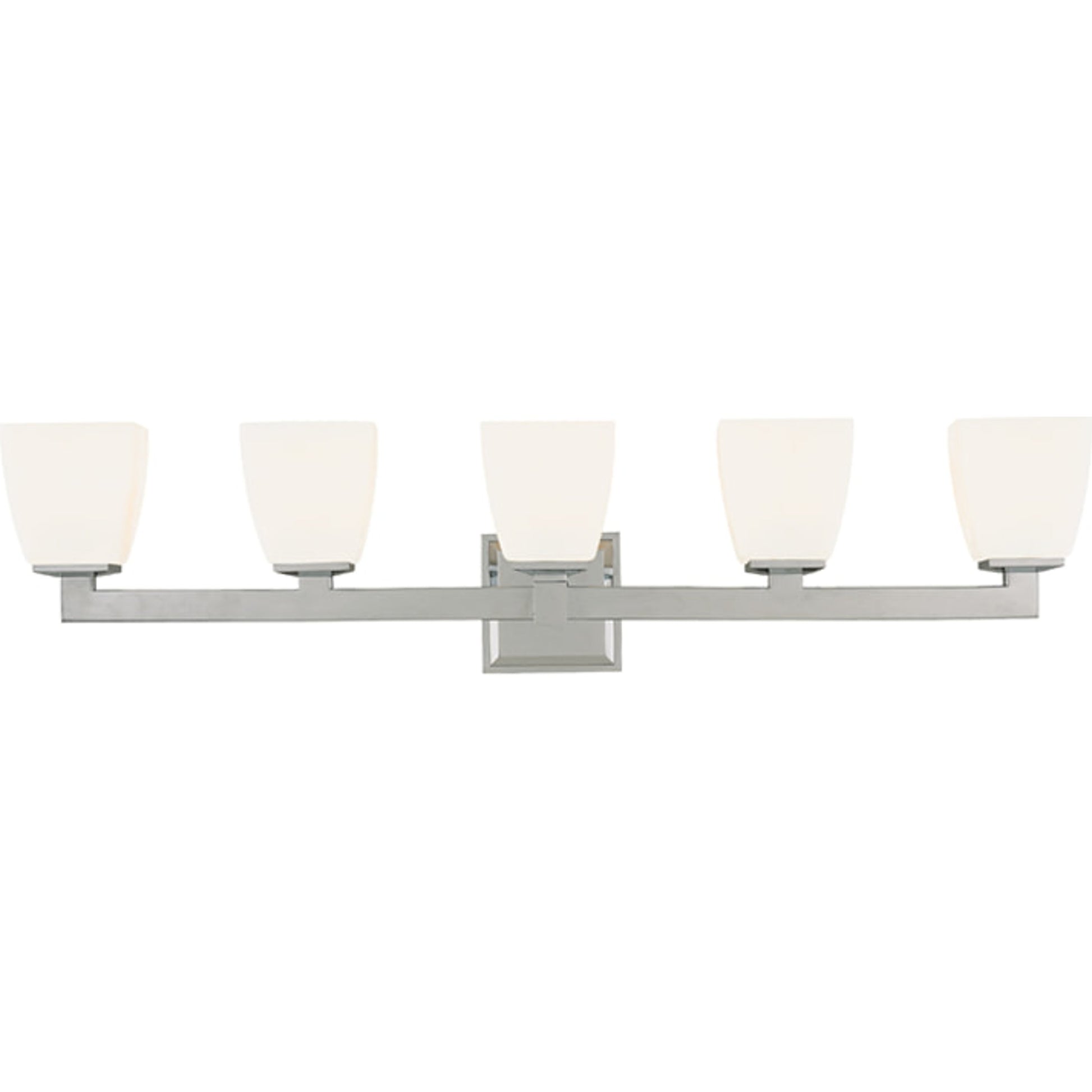 Soho Bath Bracket by Hudson Valley in polished chrome. Made from steel in a modern style.