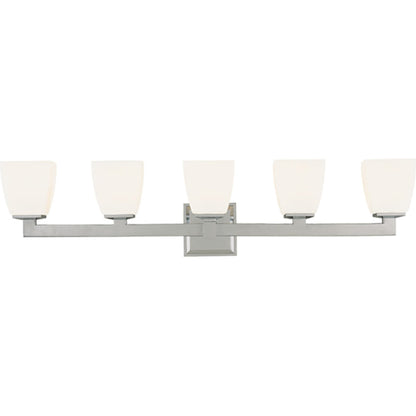 Soho Bath Bracket by Hudson Valley in polished chrome. Made from steel in a modern style.
