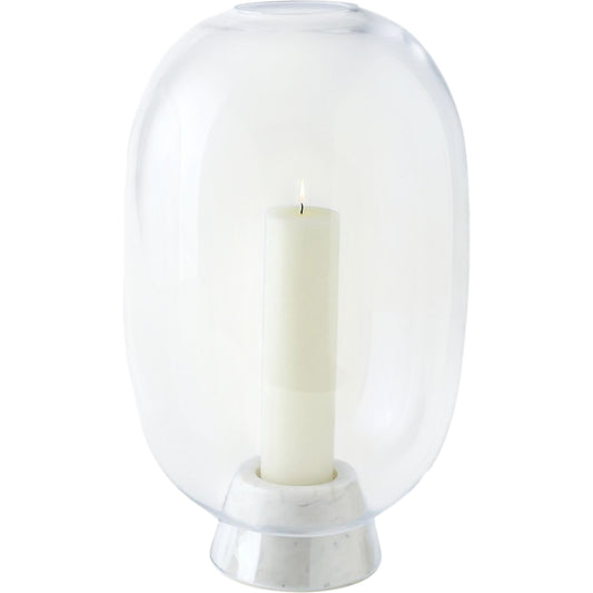 Marble Cone Hurricane by Global Views in marble. Made from unique in a unique style.