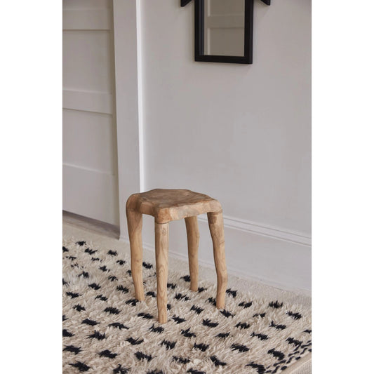 Tapio Stand by Accent Decor in natural. Made from wood in a rustic style.