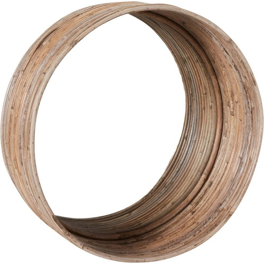 Hermosa Mirror by Accent Decor in natural. Made from wood in a modern style.