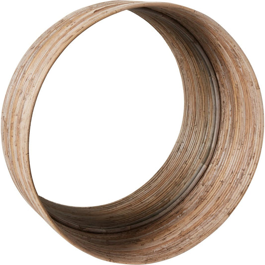 Hermosa Mirror by Accent Decor in natural. Made from wood in a modern style.