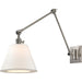 Hillsdale Swing Arm Wall Sconce by Hudson Valley. Made from brass in a transitional style.