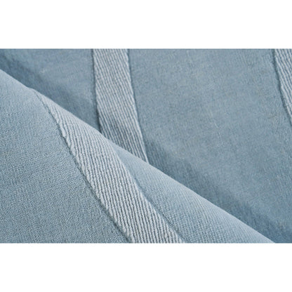 Tempo 6234 Rug by Exquisite Rugs in light blue. Made from new zealand wool in a unique style.