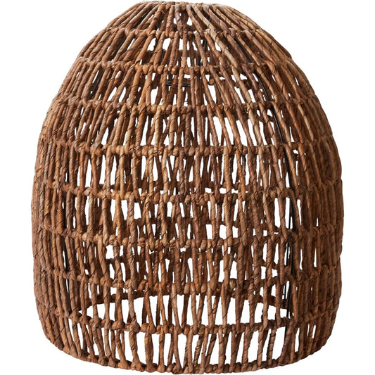 Evenia Light Shade by Accent Decor in brown. Made from natural fibers in a cottage & farmhouse style.