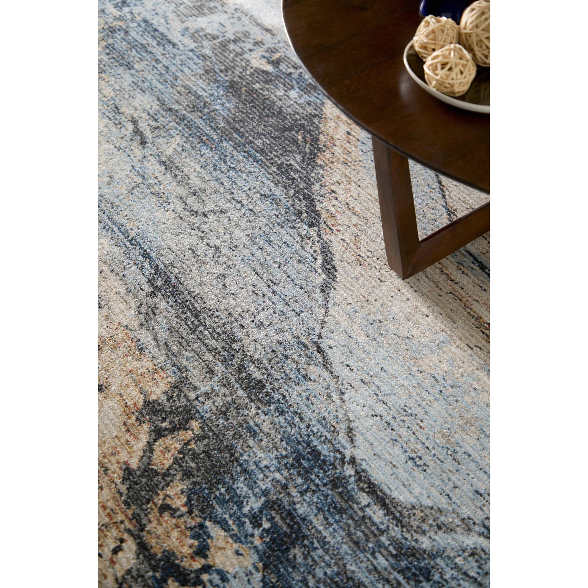 Sonora Rug - SNR39NWF by Feizy in tan, blue, gray. Made from polypropylene, polyester, viscose in a unique style.