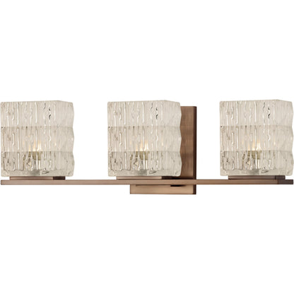 Torrington Bath Bracket by Hudson Valley in polished chrome. Made from steel in a modern style.