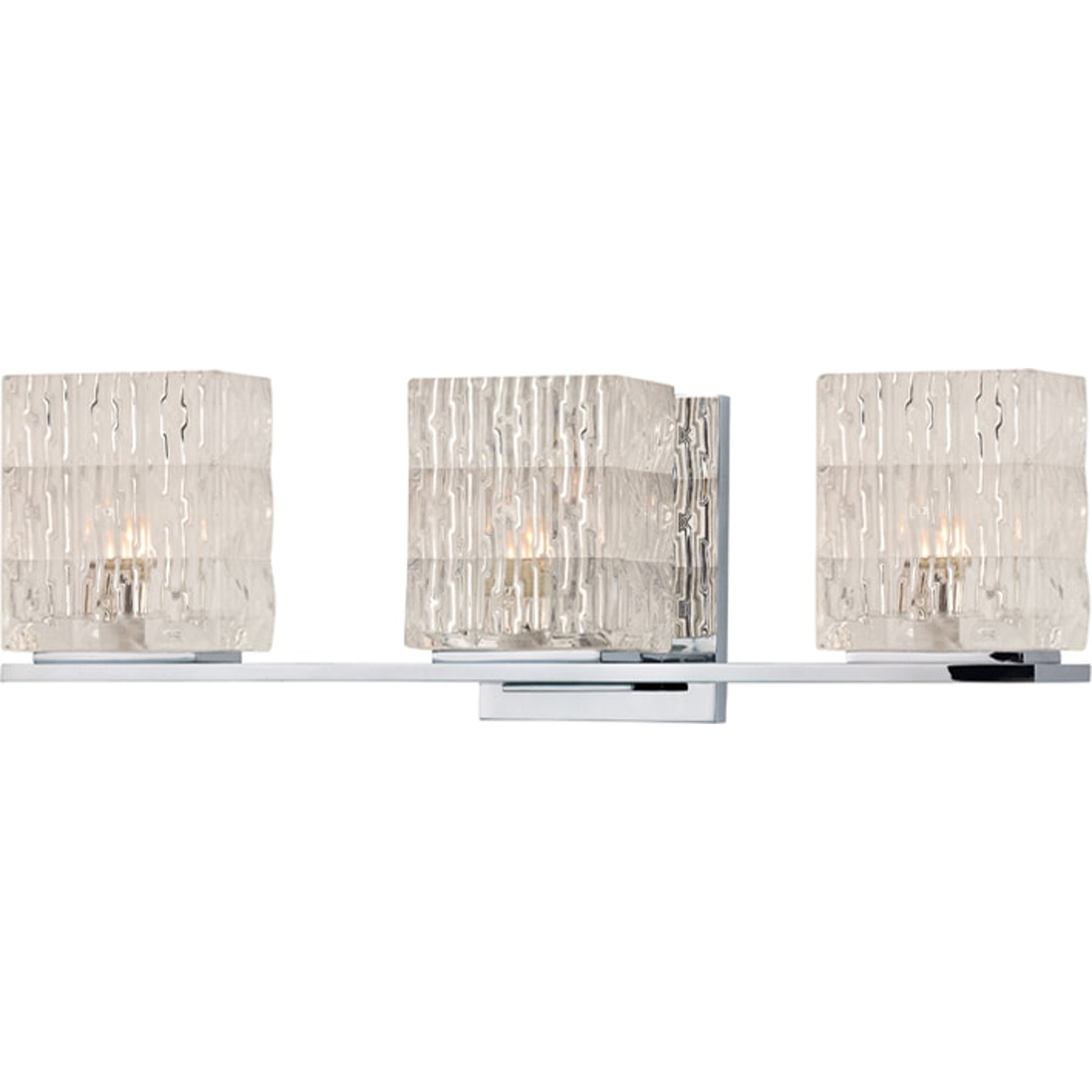 Torrington Bath Bracket by Hudson Valley in polished chrome. Made from steel in a modern style.
