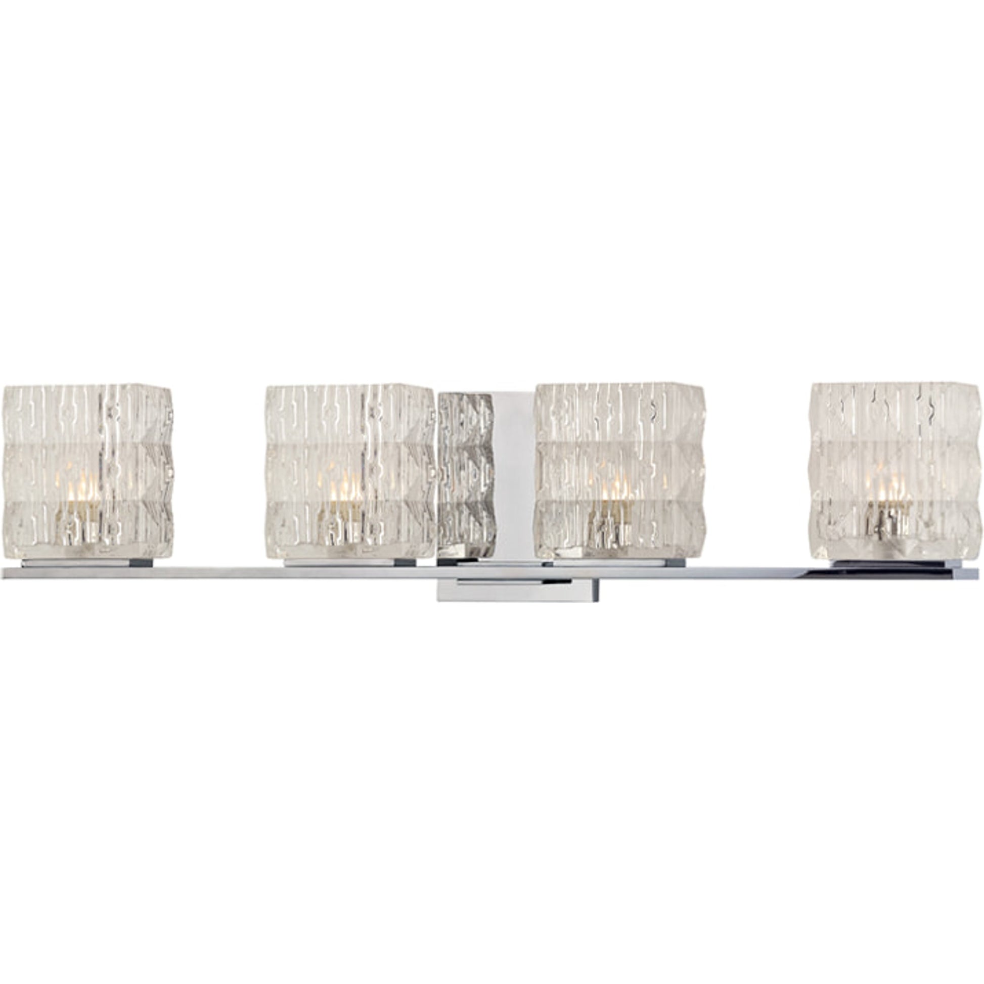 Torrington Bath Bracket by Hudson Valley in polished chrome. Made from steel in a modern style.