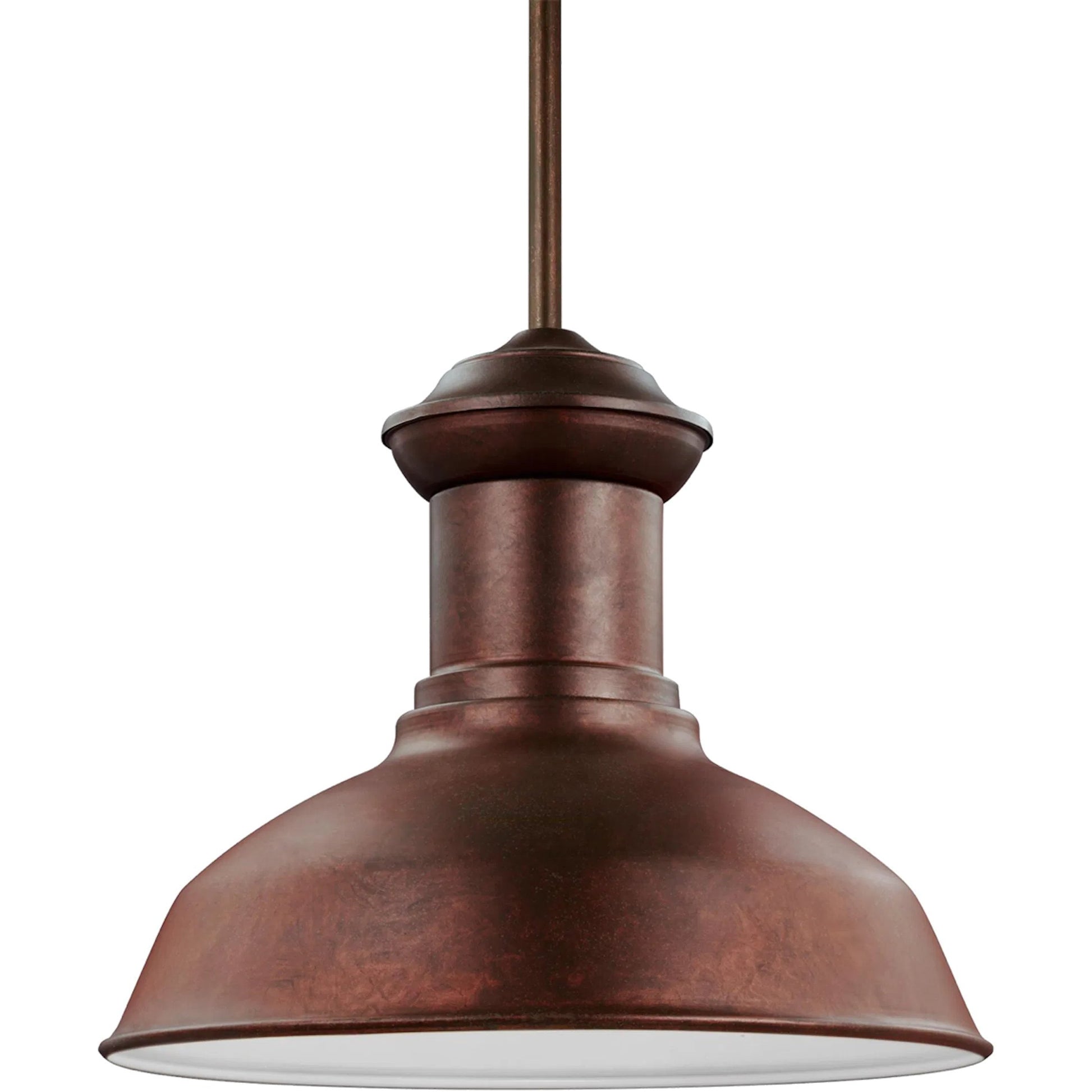 Fredricksburg One Light Outdoor Pendant by Visual Comfort & Co.. Made from aluminum in a unique style.